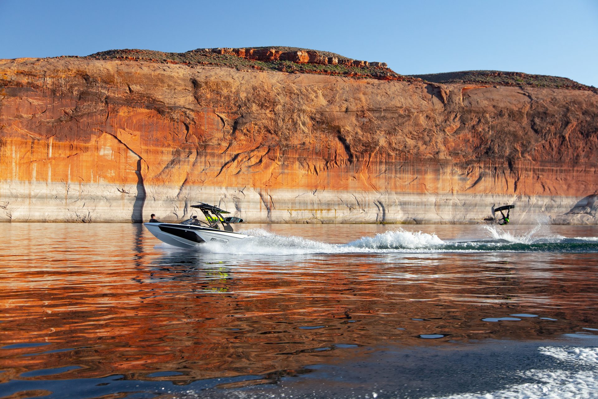 Malibu boat session in Utah